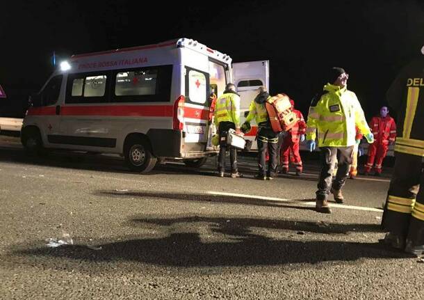 Incidente A8 Lainate