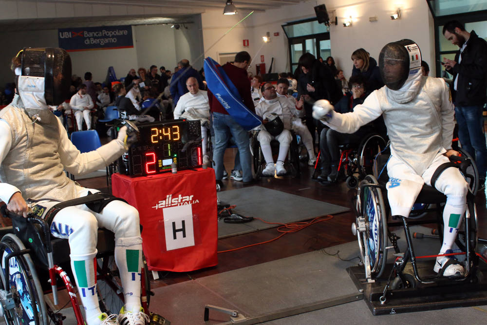 bebe vio scherma campionati paralimpici accademia andrea felli busto arsizio