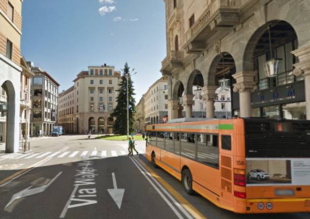 Bus Varese parcheggi interscambio