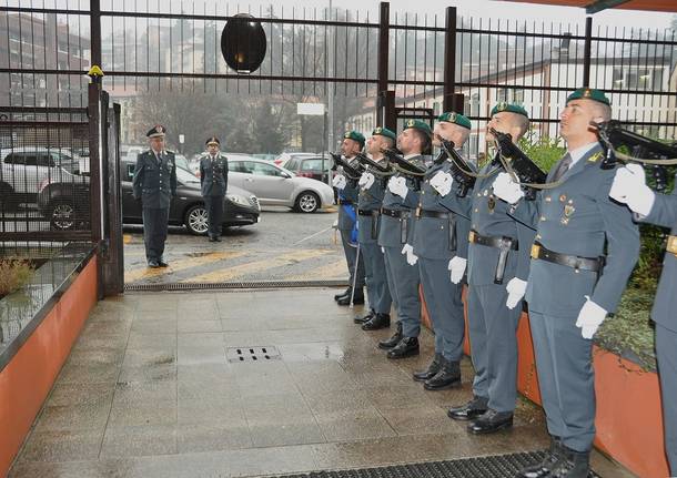 Visita varesina per il comandante regionale della guardia di finanza