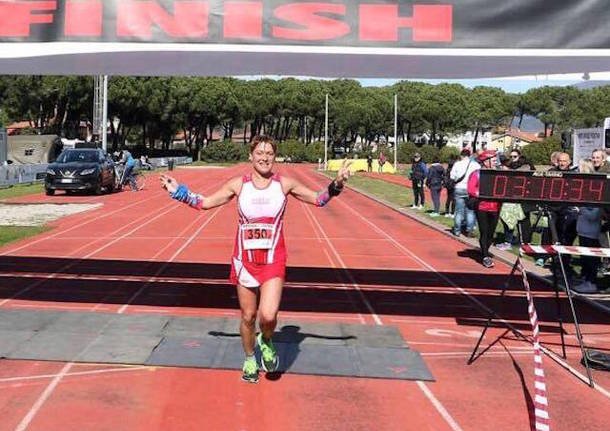 cristina gogna podista maratona atletica verbano