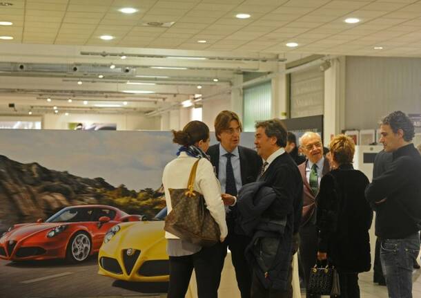 Legnano Basket al Museo Alfa Romeo F.lli Cozzi