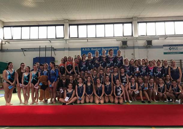 ginnastica artistica gara buguggiate