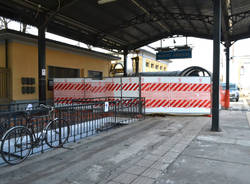 I lavori nella stazione FS di Busto Arsizio