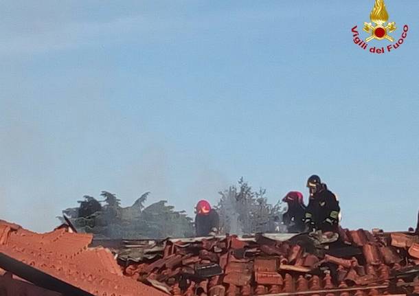 Incendio via san Giuseppe