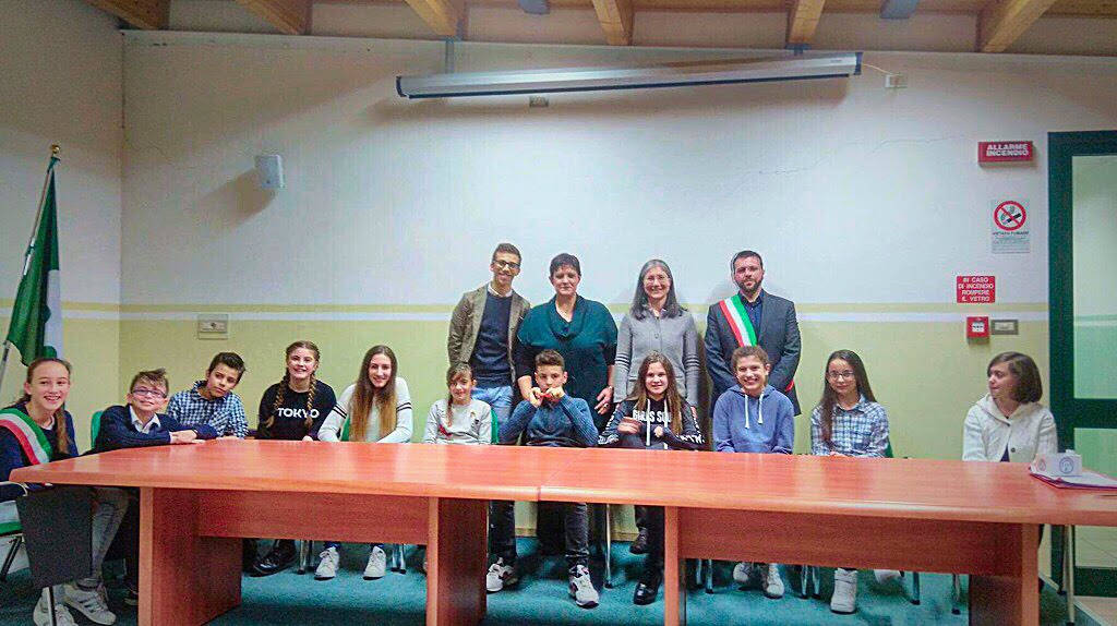 Insediamento consiglio comunale dei piccoli 