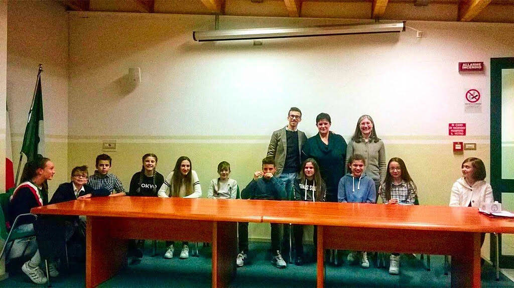 Insediamento consiglio comunale dei piccoli 