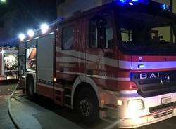 Legnano - Incendio 16 febbraio 2017