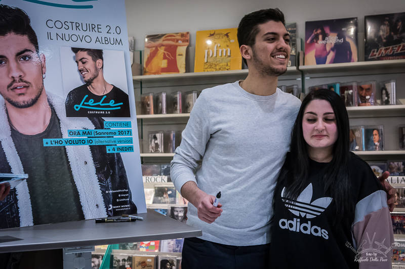 Lele incontra i fan a Varese Dischi 