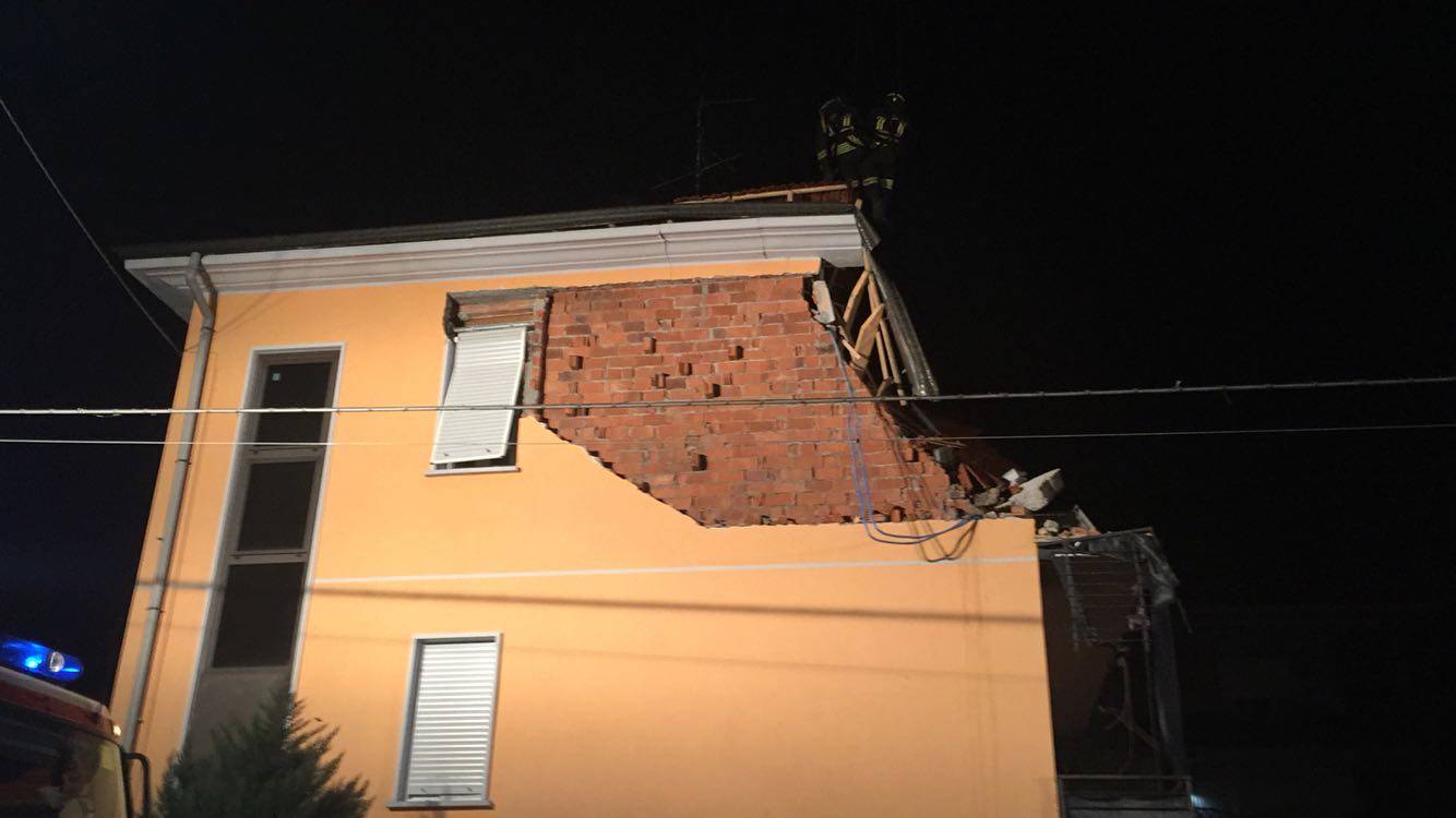 Oggiona Santo Stefano - Esplosione via Padova
