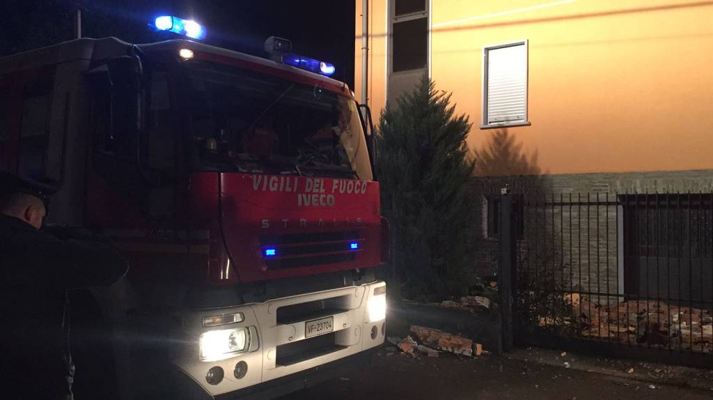 Oggiona Santo Stefano - Esplosione via Padova