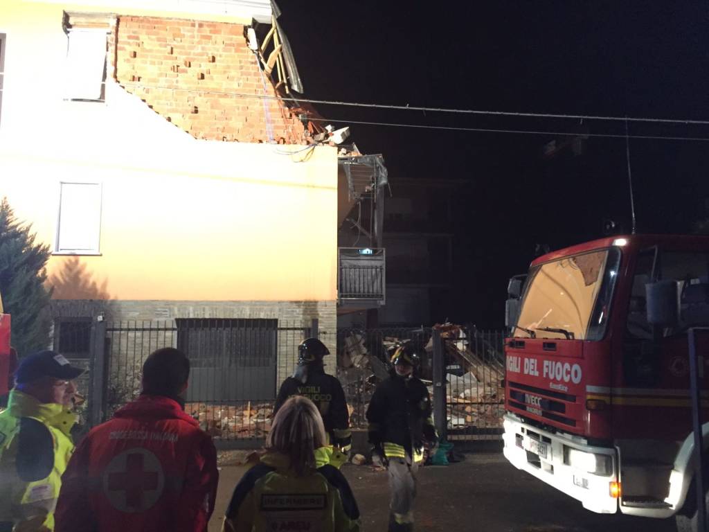 Oggiona Santo Stefano - Esplosione via Padova