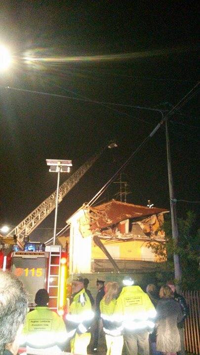 Oggiona Santo Stefano - Esplosione via Padova