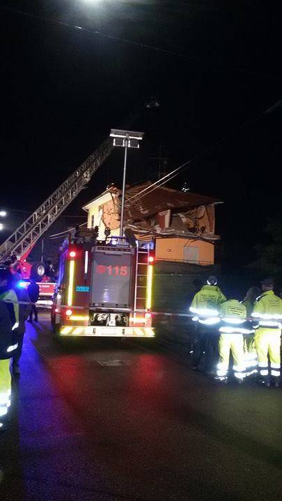 Oggiona Santo Stefano - Esplosione via Padova