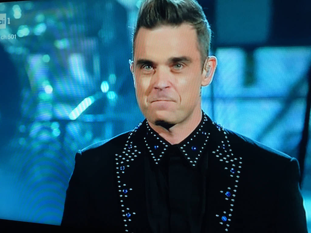 Robbie Williams a Sanremo 2017