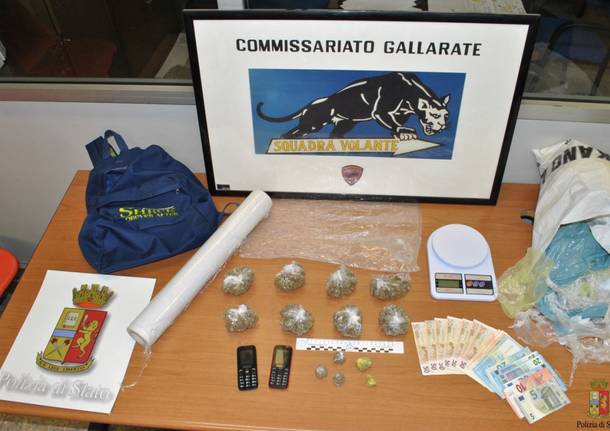 sequestro droga Gallarate