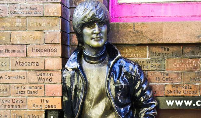 John Lennon a Liverpool