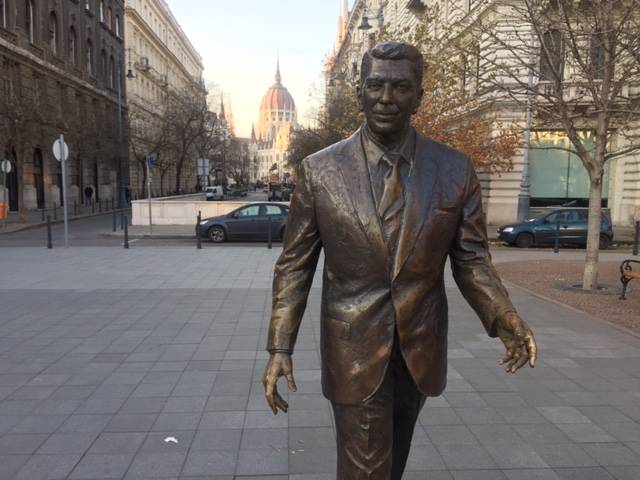 Ronald Reagan a Budapest
