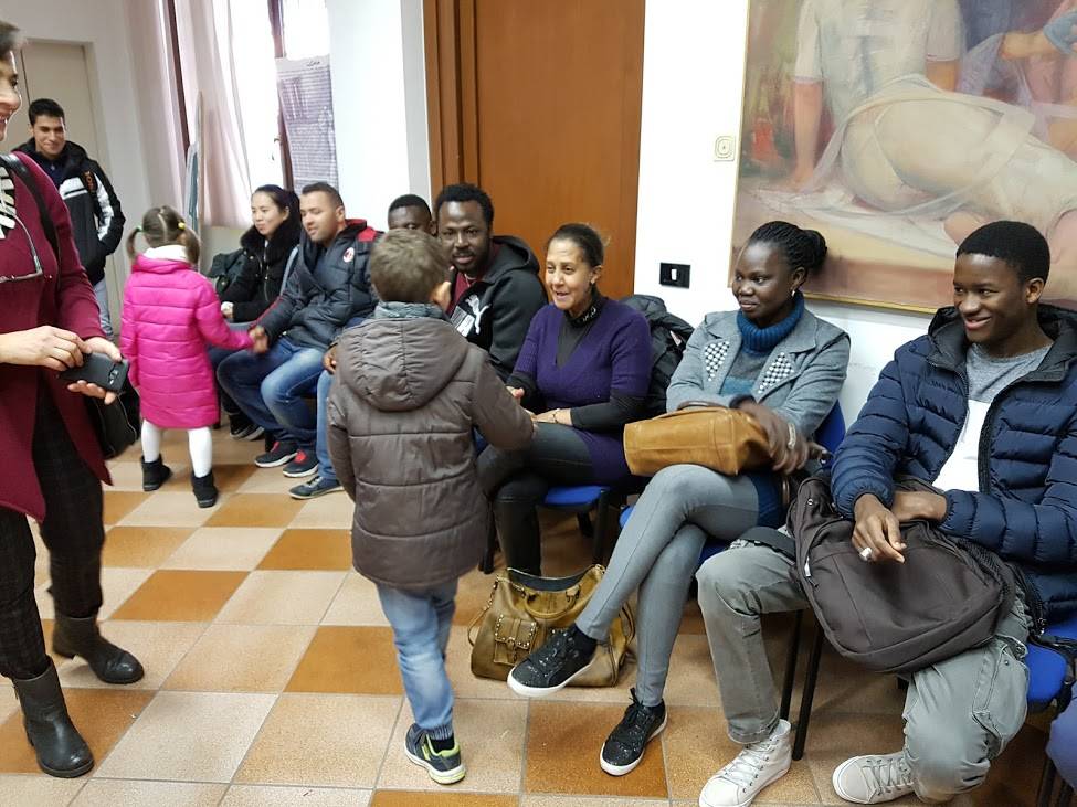 Un successo la mostra sui migranti al Padre Monti