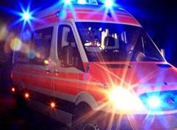 ambulanza notte incidente