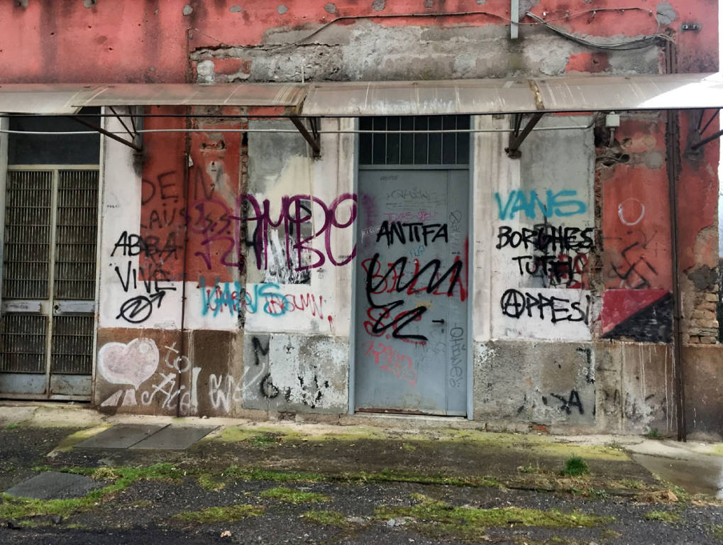 Bisuschio - Lavori alla stazione marzo 2017