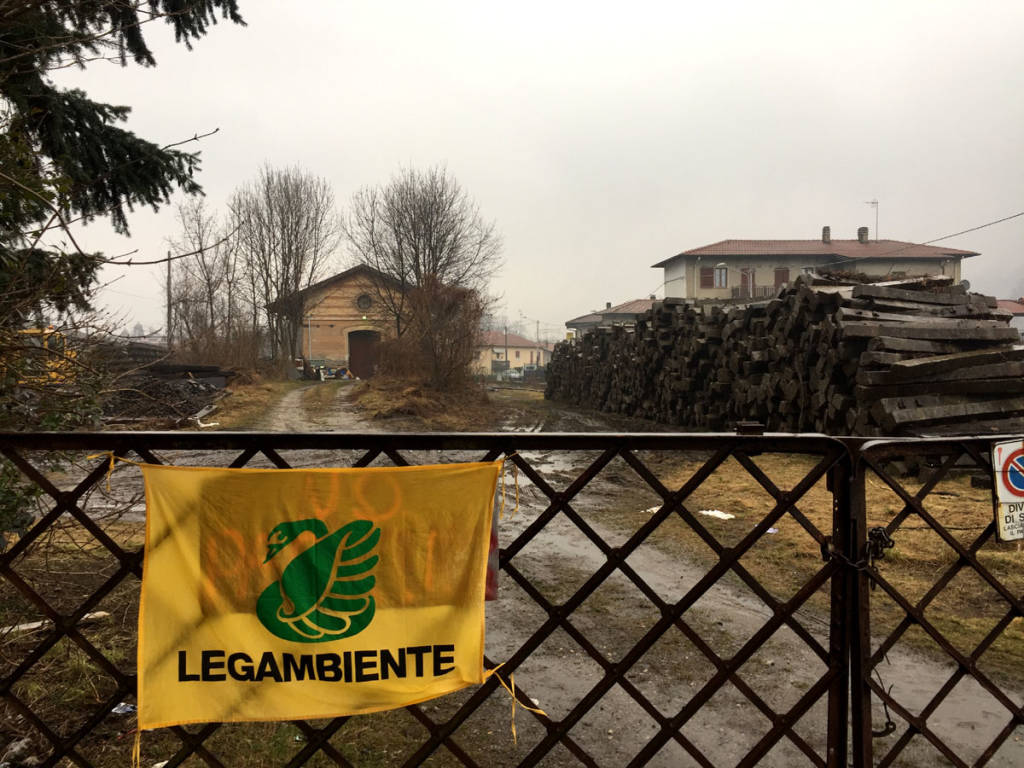 Bisuschio - Lavori alla stazione marzo 2017