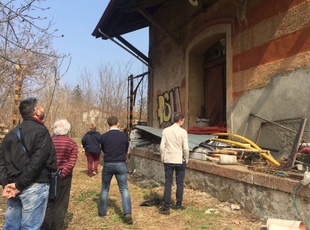 Bisuschio - Sopralluogo Rfi alla stazione