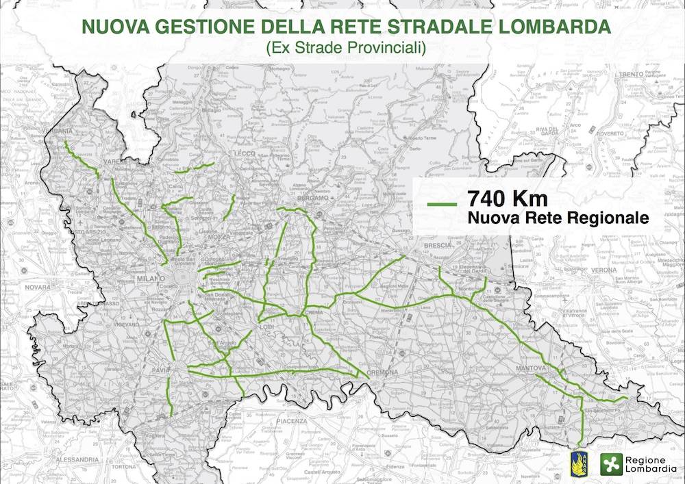 Nuova rete stradale regionale