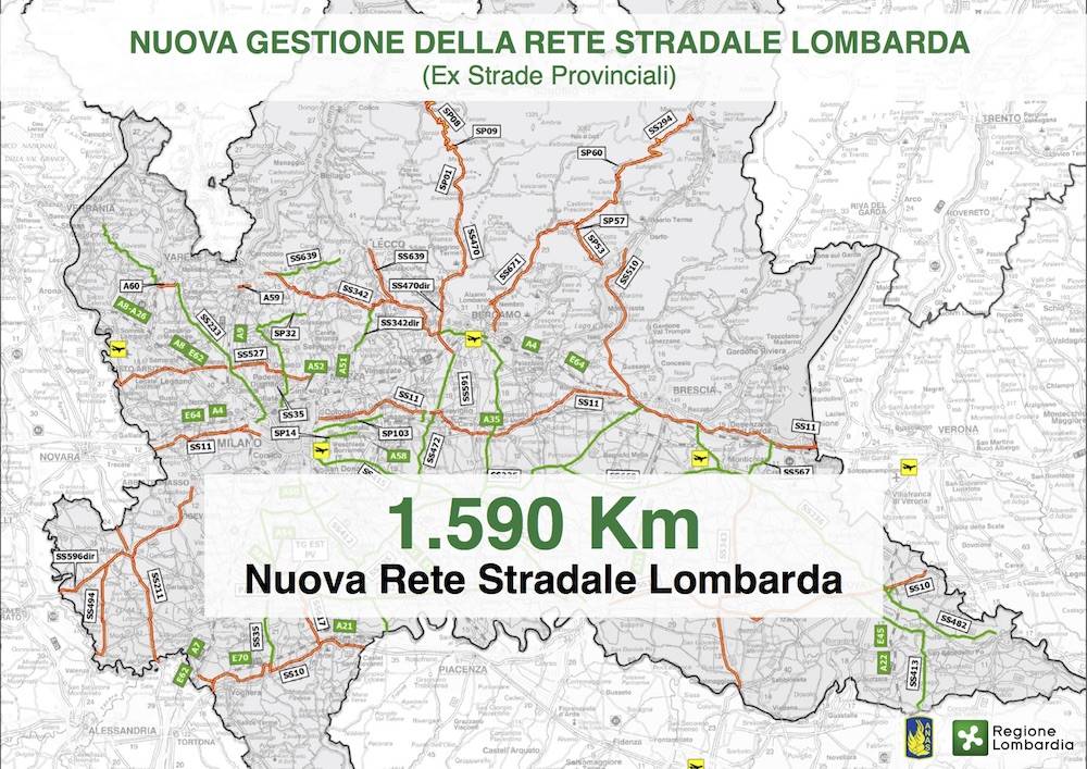Nuova rete stradale regionale