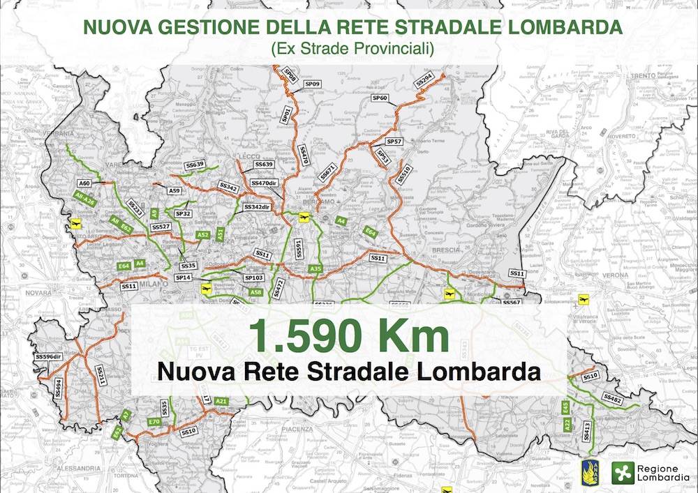 Nuova rete stradale regionale