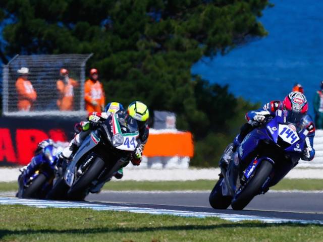 Roberto Rolfo e il Team Vagam MV Agusta