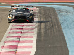 Raffaele Marciello, test con la Mercedes GT