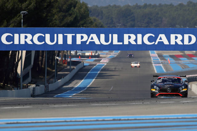 Raffaele Marciello, test con la Mercedes GT