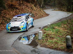 Rally dei Laghi 2017 - Il passaggio sulla \"Alpe-Valganna\"