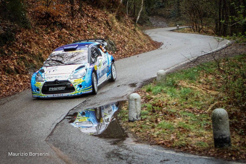 Rally dei Laghi 2017 - Il passaggio sulla \"Alpe-Valganna\"