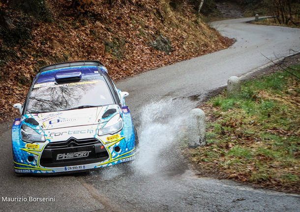 Rally dei Laghi 2017 - Il passaggio sulla \"Alpe-Valganna\"