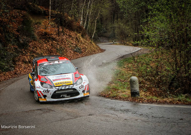 Rally dei Laghi 2017 - Il passaggio sulla \"Alpe-Valganna\"