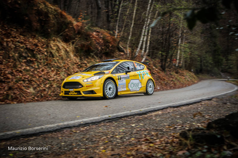 Rally dei Laghi 2017 - Il passaggio sulla \"Alpe-Valganna\"