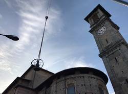 Le campane tornano sul campanile della basilica di Sant\'Agnese