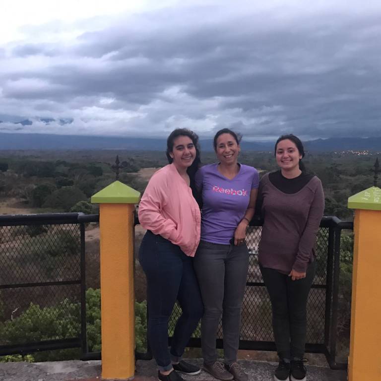 Claudia Zaccheo un anno in Honduras