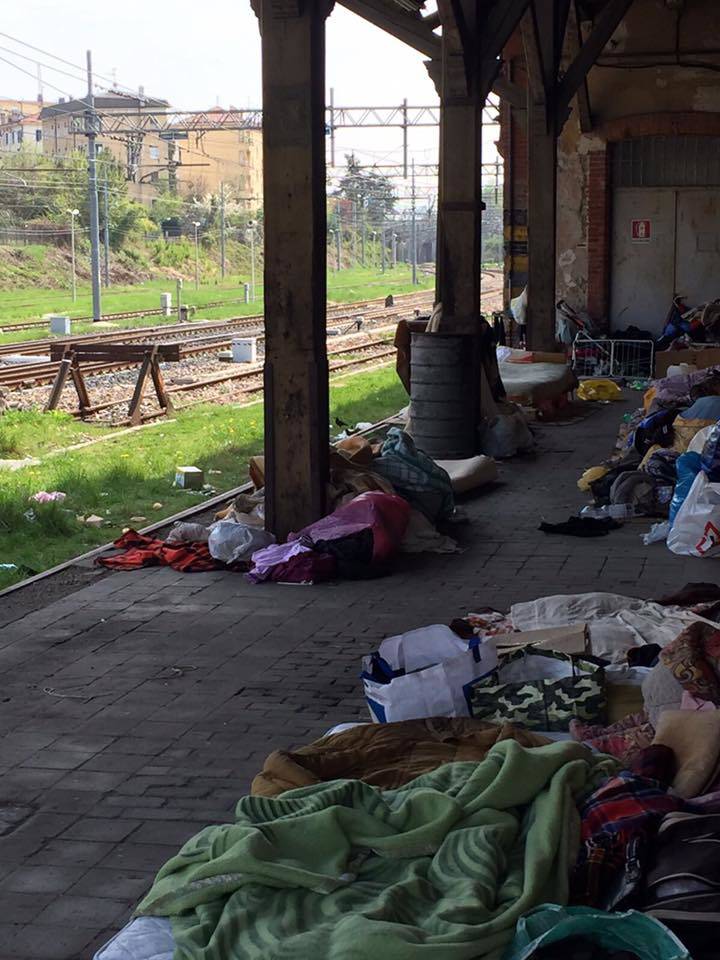 Degrado in stazione a Varese