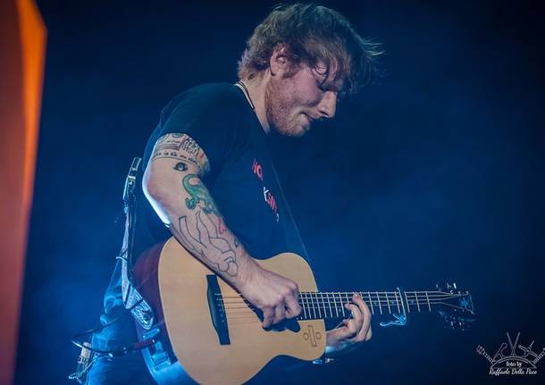 Ed Sheeran in concerto al Pala Alpitour