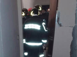 Esplosione in una palazzina di Mozzate