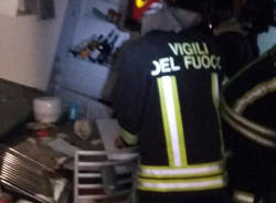 Esplosione in una palazzina di Mozzate