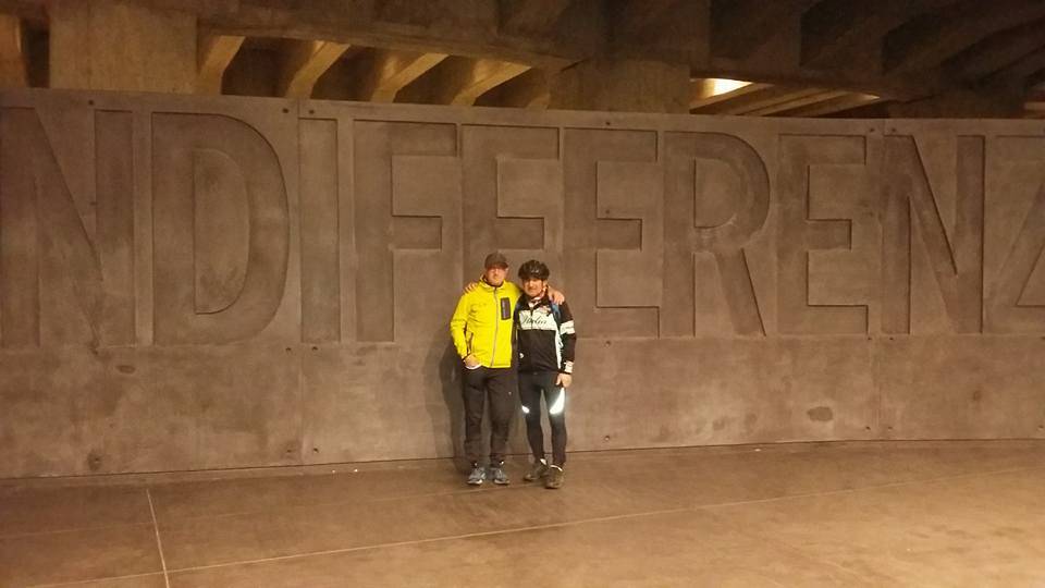 Giovanni Bloisi in viaggio verso Israele