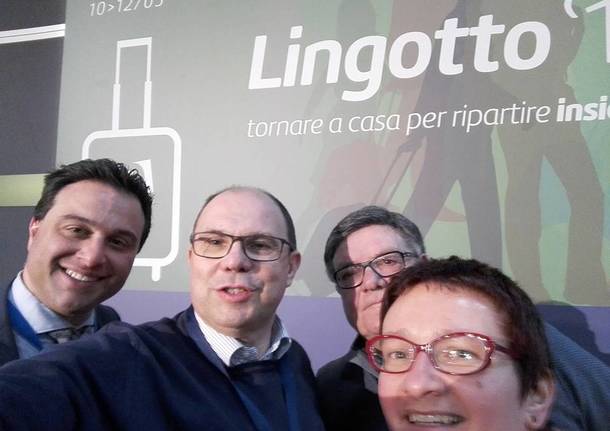 I selfie del Pd al Lingotto