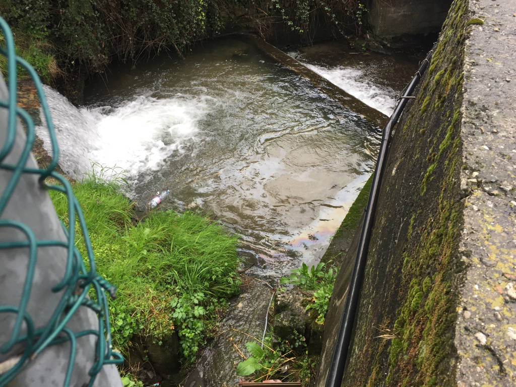 Idrocarburi a Gemonio nel torrente Viganella