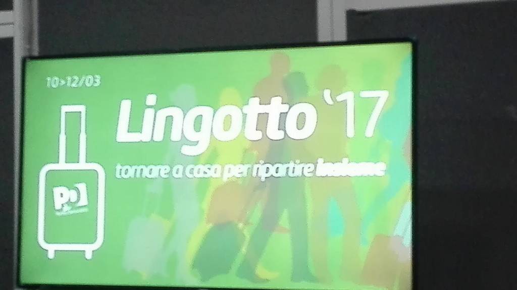 Il Pd provinciale al Lingotto