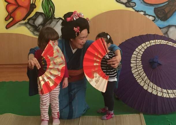 Yoko Takada ospite del nido “La tribù dei bimbi”