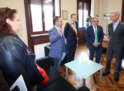 inaugurazione commissariato busto arsizio polizia roberto maroni